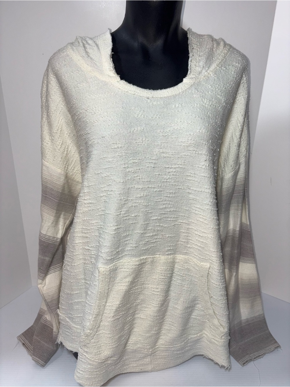 O'Neill Ivory Textured Waffle Knit Tee